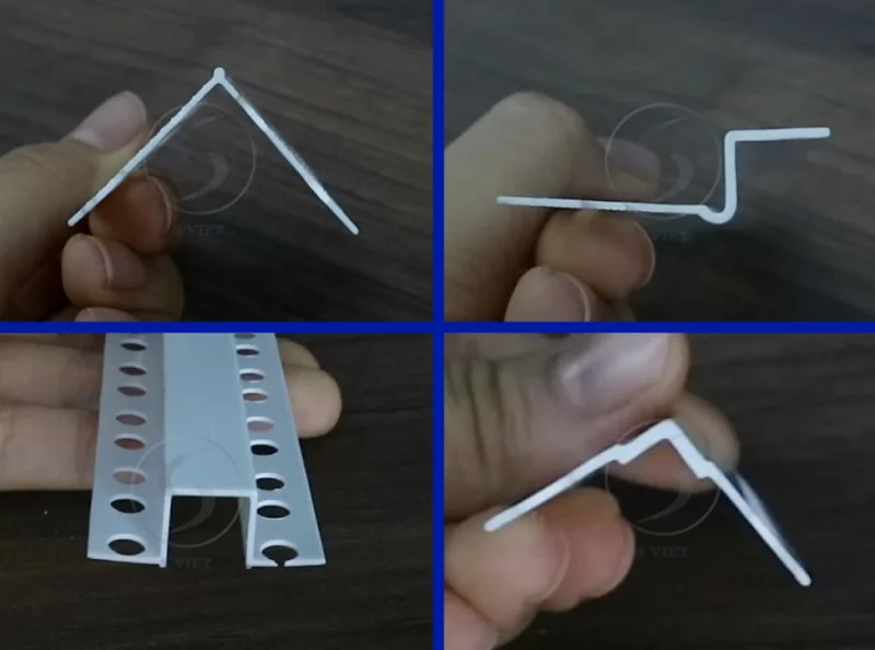 Tổng hợp kích thước nẹp nhựa thạch cao thông dụng và cách chọn đúng 9 Một số mẫu nẹp nhựa thạch cao 071125