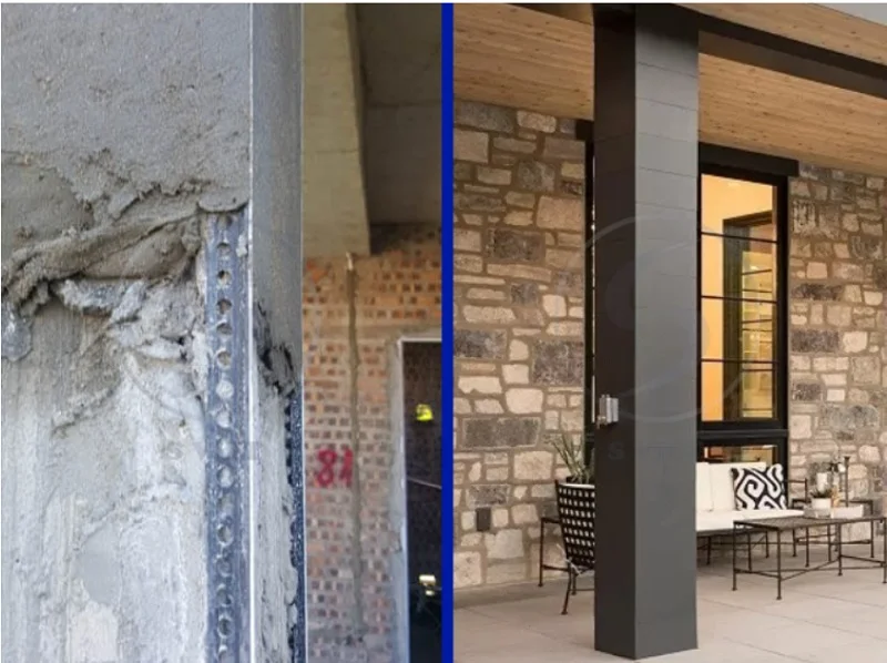 Tất Tần Tật Về Nẹp Trát Góc Tường: Giải Pháp Cho Góc Tường Thẳng, Mịn Và Bền 3 Nẹp nhựa trát góc tường trong thực tế thi công 301125