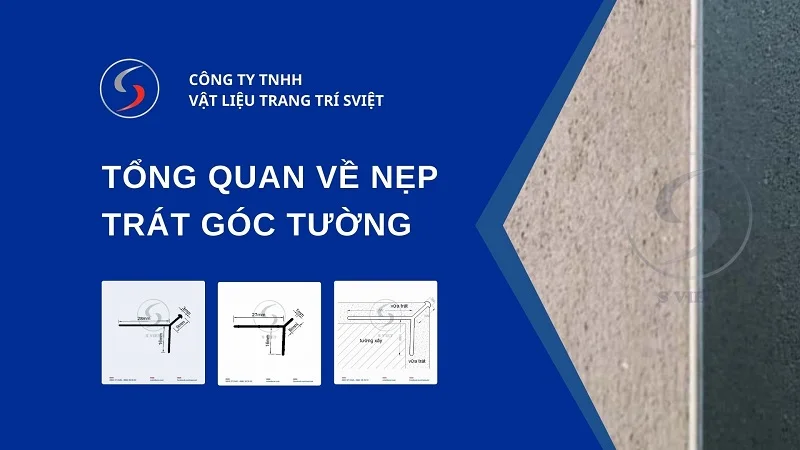 Tổng quan nẹp trát góc tường nhựa PVC 301125