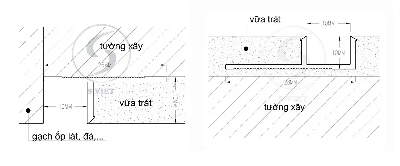 Ảnh 2D hướng dẫn thi công nẹp tách khe vật liệu 031225