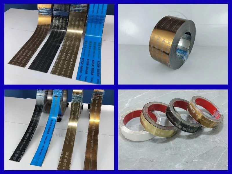 Nẹp Inox mạ PVD là gì? Có những loại nào? Giá bán bao nhiêu? 8 Nẹp La inox - Lập là 30122025