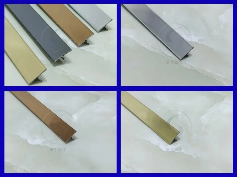 Nẹp Inox mạ PVD là gì? Có những loại nào? Giá bán bao nhiêu? 5 Nẹp inox chữ T 201 30122025