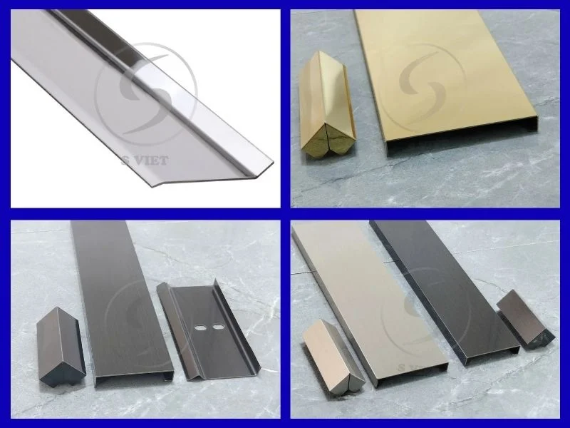 Nẹp Inox mạ PVD là gì? Có những loại nào? Giá bán bao nhiêu? 11 Nẹp len chân tường inox 301225