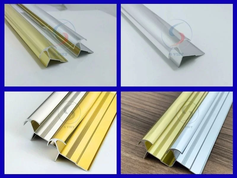 Nẹp bo góc tròn là gì? Có những loại nào? Mức giá ra sao? 3 Nẹp nhôm góc ngoài MY 131225