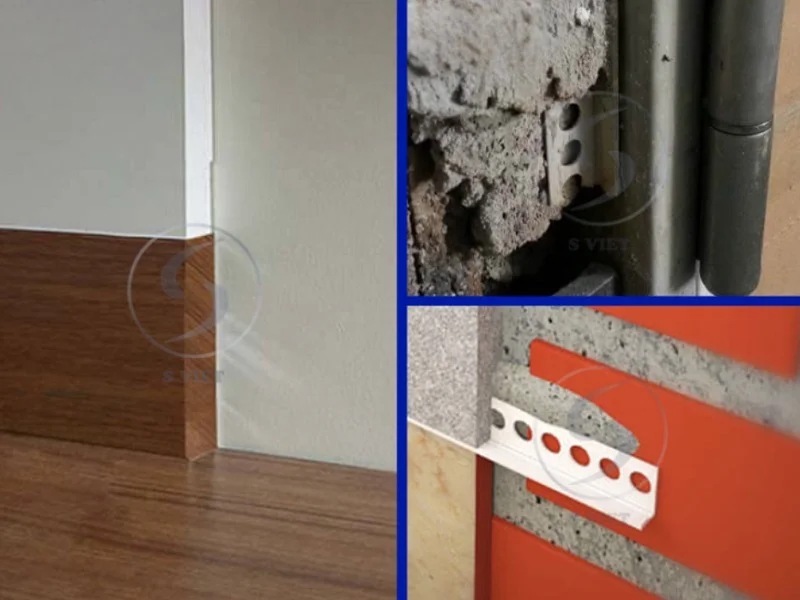 Tất Tần Tật Về Nẹp Chặn Vữa: Công Dụng, Cách Dùng và Ứng Dụng Thực Tế 3 Nẹp nhựa chặn vữa được sử dụng trong thực tế 091225