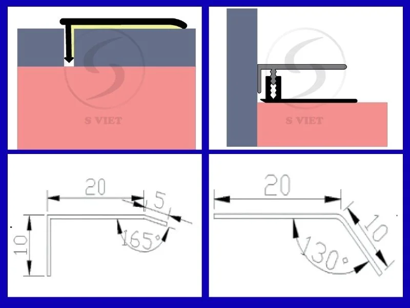 Nẹp L là gì? Phân loại, công dụng và báo giá chi tiết 6 Thi cong nep L 161225