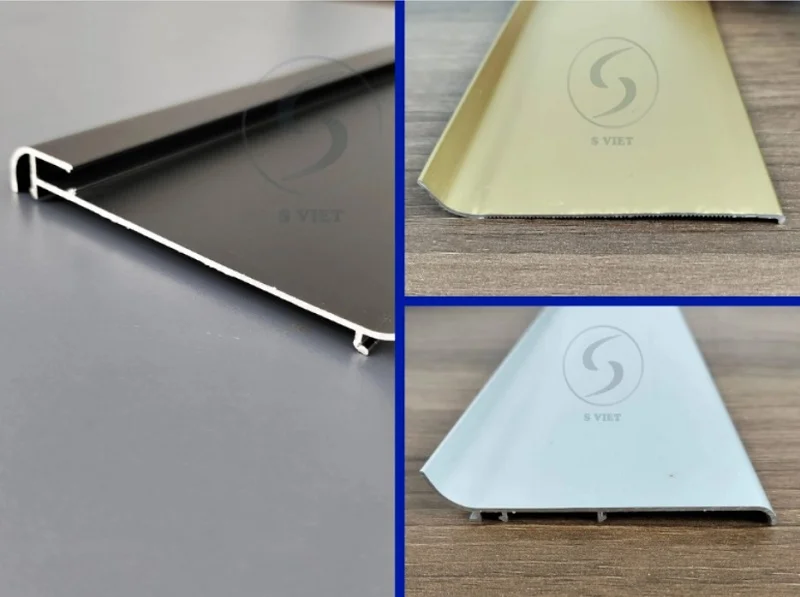 Top Màu Sắc Len Chân Tường Được Ưa Chuộng Nhất Năm 2026 2 Màu sắc len chân tường nhôm 9125