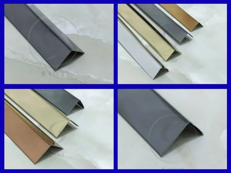 Tổng quan nẹp V đen: Phân loại, màu sắc và ứng dụng thực tế 4 Nẹp V đen inox 201 220126