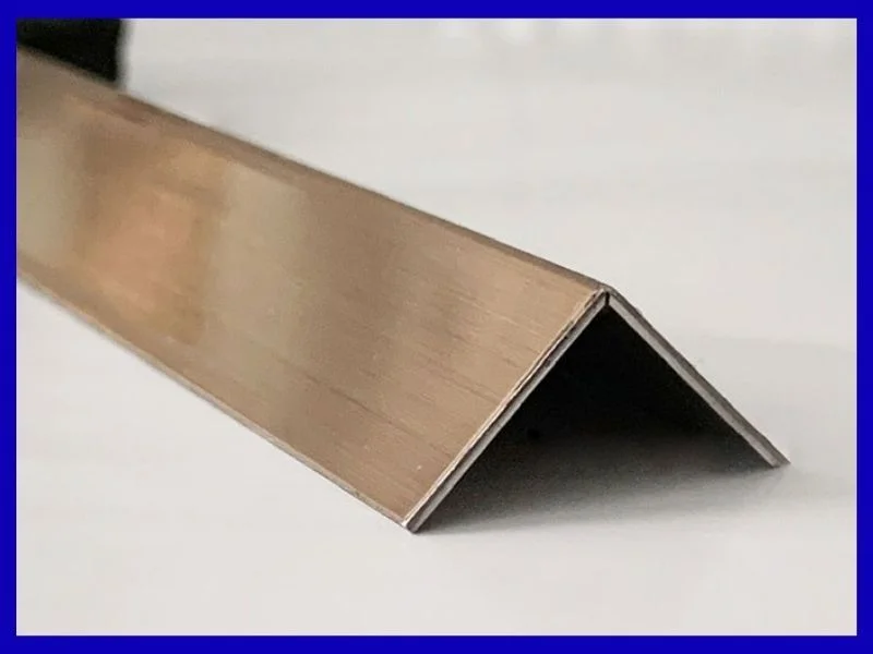 Tổng hợp các mẫu nẹp V inox mạ vàng phổ biến hiện nay 7 Nẹp V inox vàng hồng xước 270126