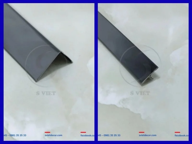 Các mẫu nẹp đen phổ biến? Cách chọn và địa chỉ mua uy tín 7 Nẹp inox đen 201 240126