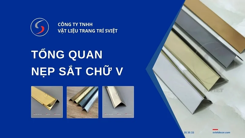 Nẹp sắt chữ V là gì? Công dụng, phân loại và giá tham khảo 1 Tổng quan nẹp sắt chữ V 9125