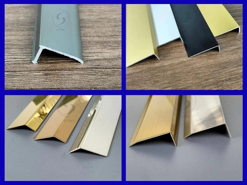 Tổng quan về nẹp tường: Các loại phổ biến và báo giá chi tiết 5 Nẹp tường chữ L nhôm, inox