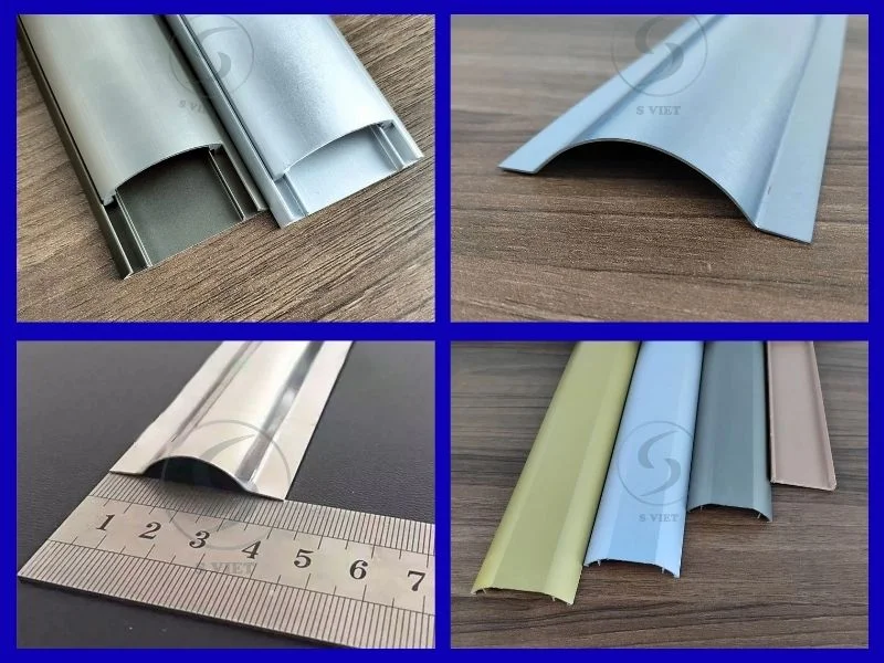 Tổng quan về nẹp tường: Các loại phổ biến và báo giá chi tiết 10 Nẹp bán nguyệt