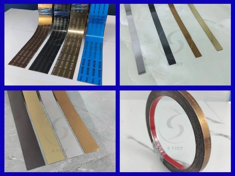 Tổng quan về nẹp tường: Các loại phổ biến và báo giá chi tiết 9 Nẹp la inox