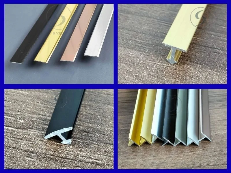 Xu hướng sử dụng nẹp chỉ nhôm trang trí trong thi công nội thất 4 nep nhom chu T 130126