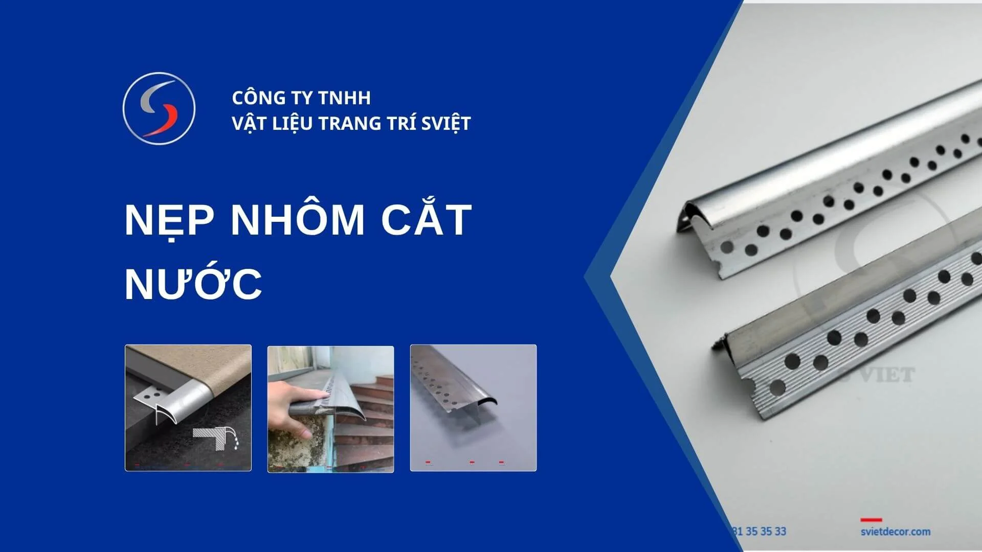 Báo Giá Nẹp Nhôm Cắt Nước Chống Thấm Mới Nhất 2026