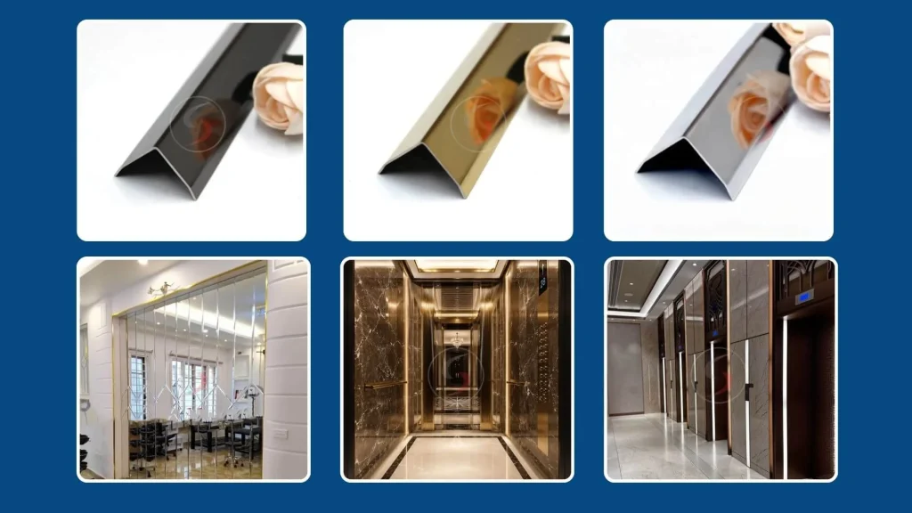 Nẹp góc tường inox 304 là gì? 5 lý do nên dùng thay thế nẹp gỗ 2 Nẹp góc tường inox 304 là gì? 5 lý do nên dùng thay thế nẹp gỗ
