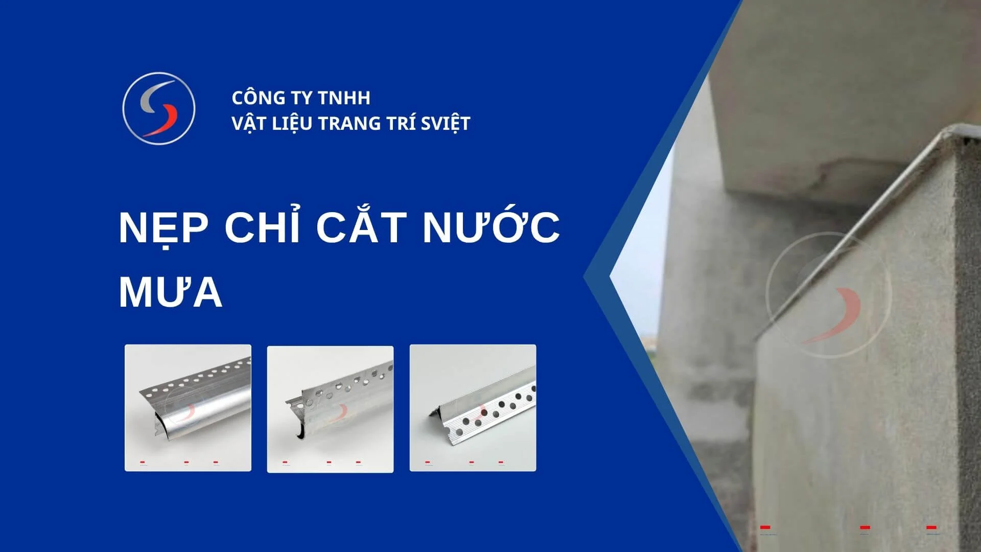 Ảnh đại diện nẹp chỉ cắt nước