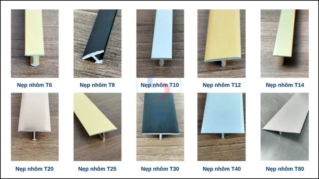 nẹp nhôm chữ T