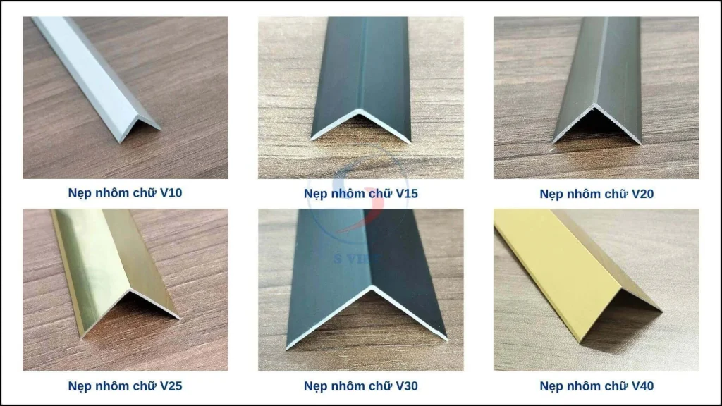 nẹp nhôm chữ v